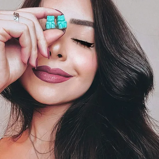 Пищевая добавка, жевательные конфеты для женщин, косметические коллагеновые мишки, мармеладные мишки