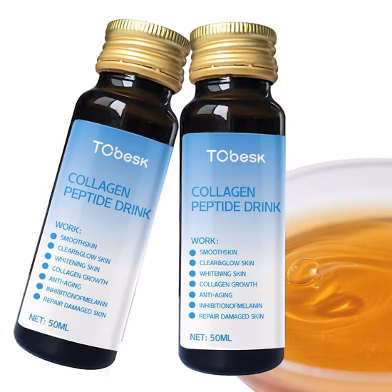 Пищевые добавки заводского класса GMP, пищевые добавки для здоровья, косметические напитки с коллагеновыми пептидами OEM/ODM